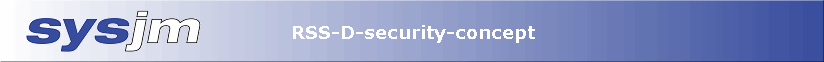 RSS-D-security-concept